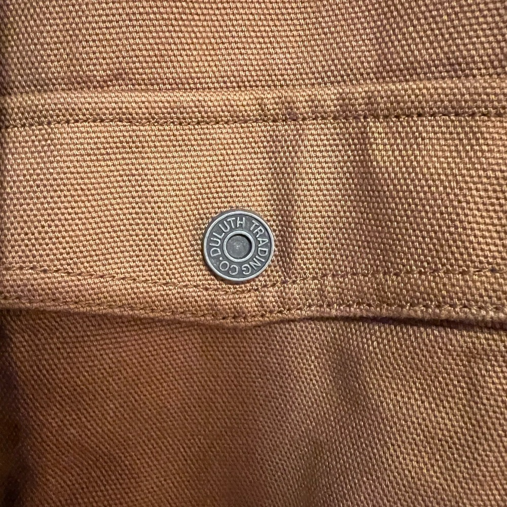 Duluth Trading Co Men's Brown Shirt Jacket - Picture 6 of 8